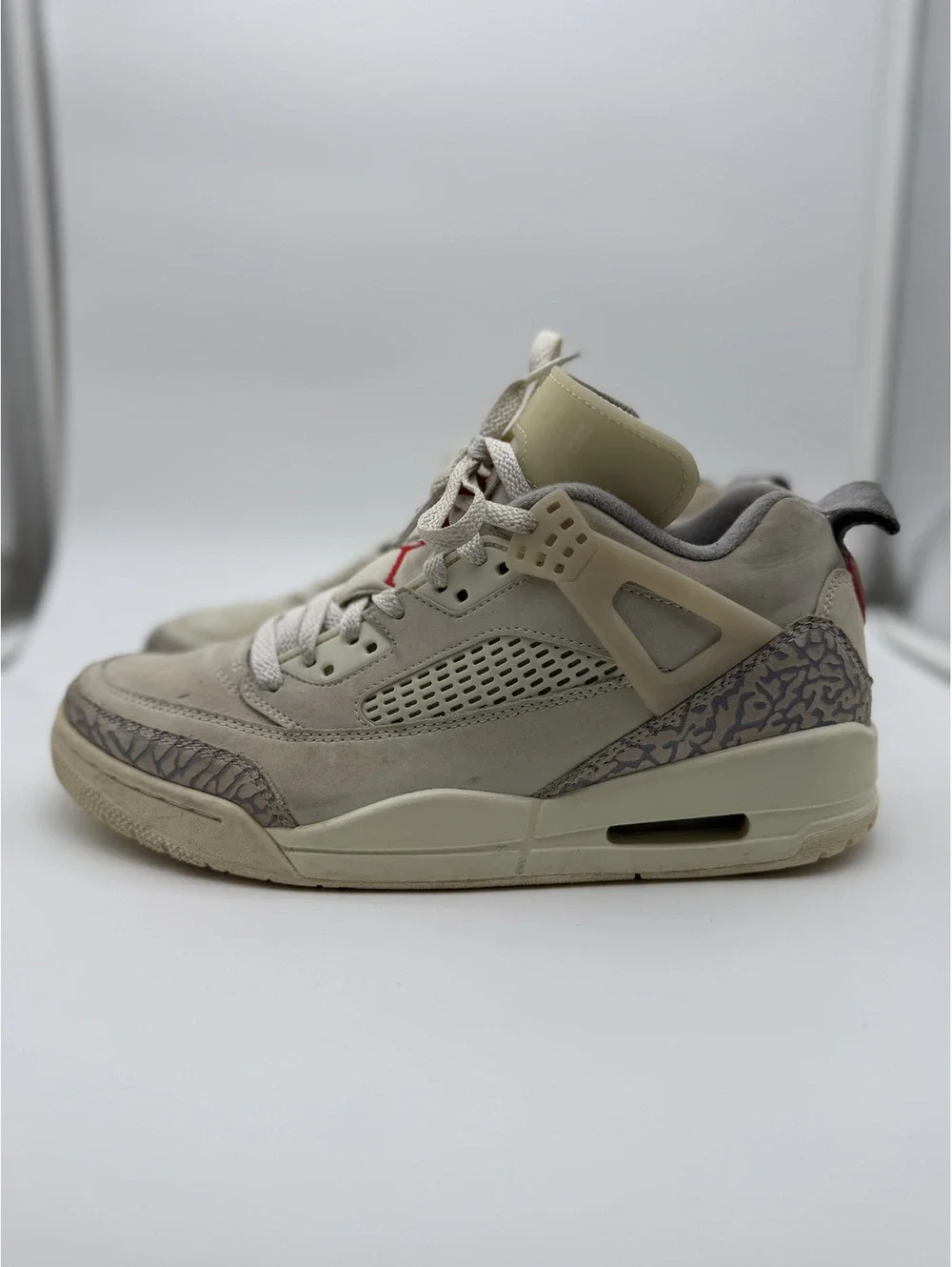 Jordan Spizike Low Coconut Milk Sneakers Neutrals - Men's Size 10